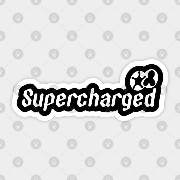 Supercharged Sticker by YourGoods